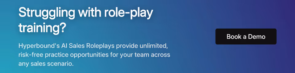 Struggling with role-play training?