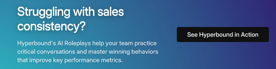 Struggling with sales consistency?