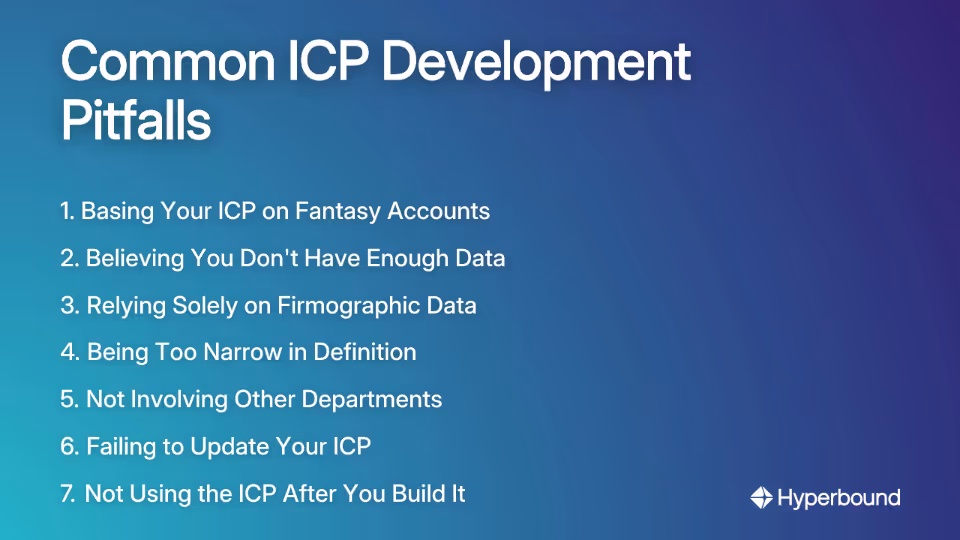 Common ICP Development Pitfalls