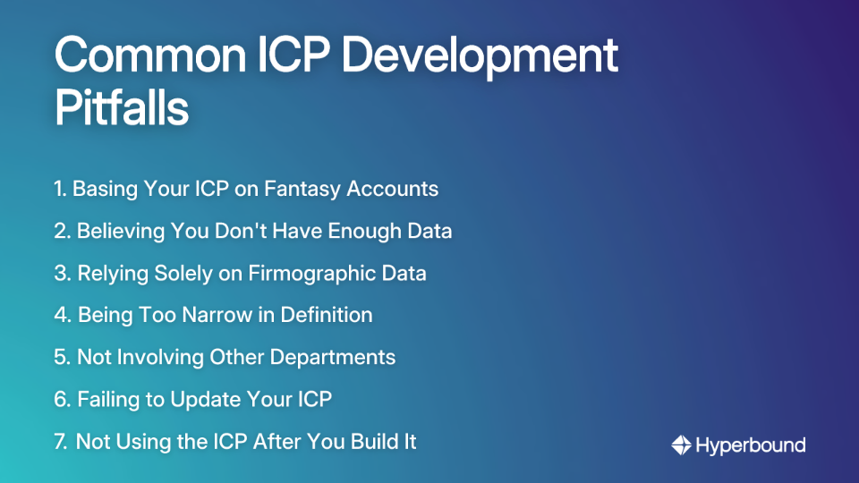 Common ICP Development Pitfalls