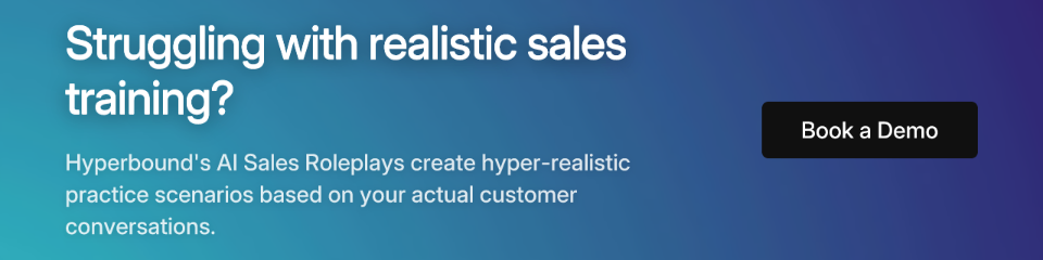 Struggling with realistic sales training?