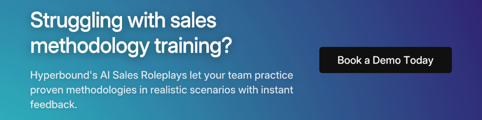 Struggling with sales methodology training?