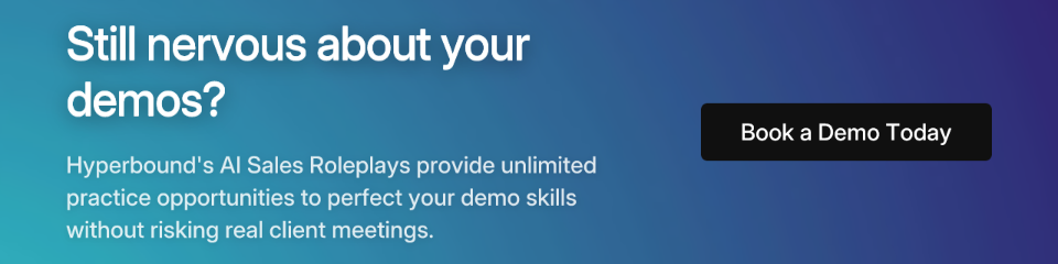 Still nervous about your demos?
