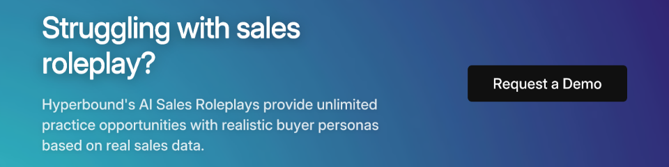 Struggling with sales roleplay?