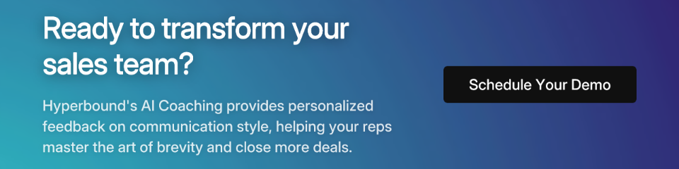 Ready to transform your sales team?