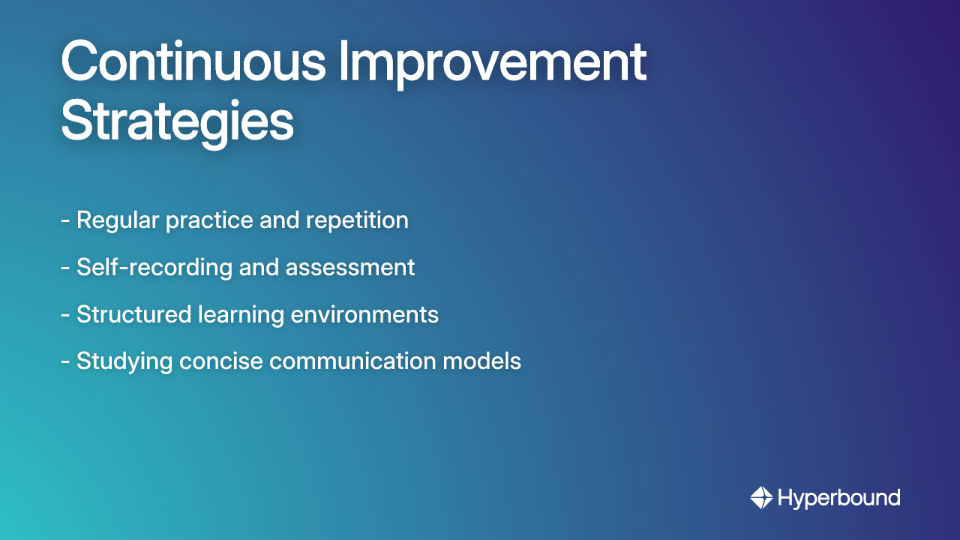 Continuous Improvement Strategies