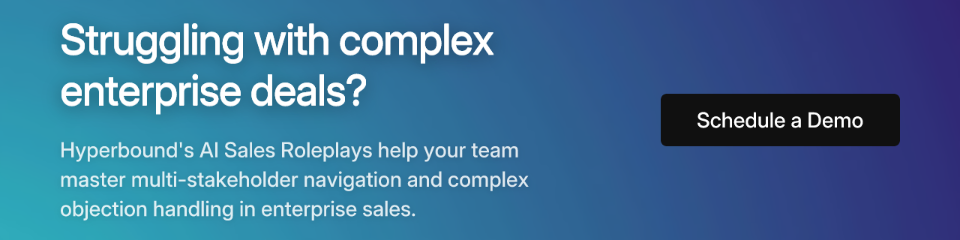 Struggling with complex enterprise deals?