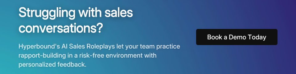 Struggling with sales conversations?