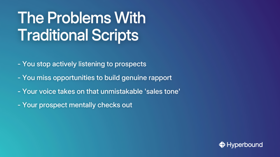 The Problems With Traditional Scripts