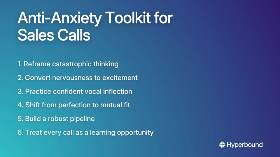 Anti-Anxiety Toolkit for Sales Calls