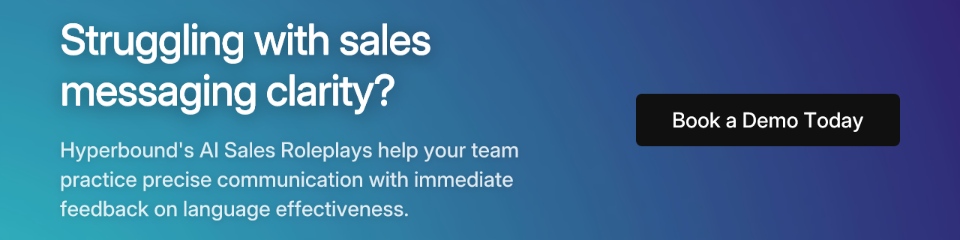 Struggling with sales messaging clarity?