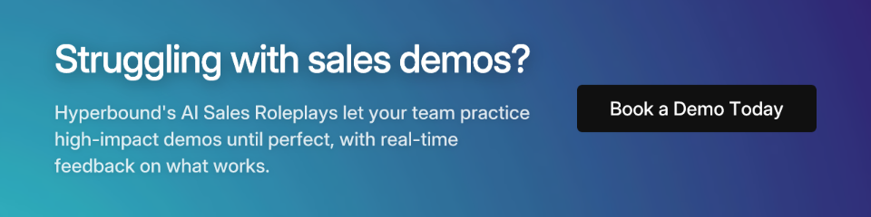Struggling with sales demos?
