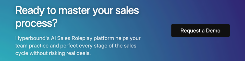 Ready to master your sales process?