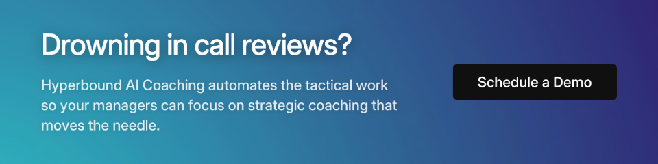 Drowning in call reviews?