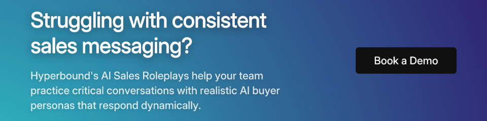 Struggling with consistent sales messaging?