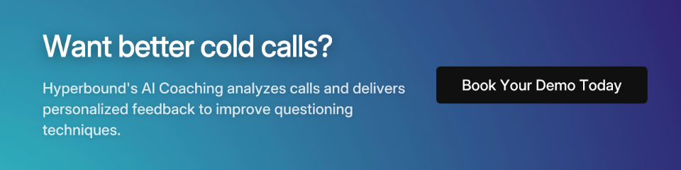 Want better cold calls?