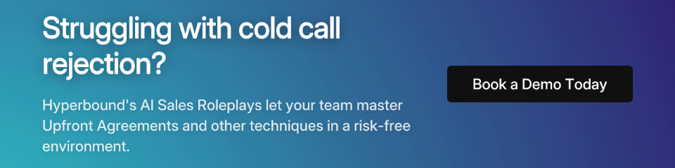 Struggling with cold call rejection?