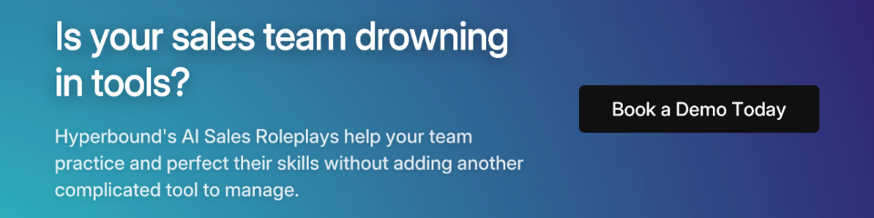 Is your sales team drowning in tools?