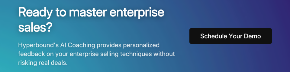 Ready to master enterprise sales?