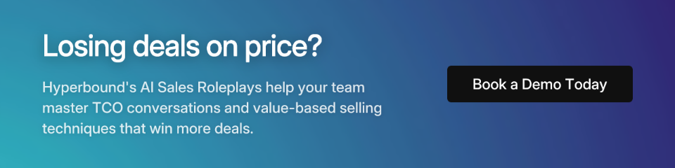 Losing deals on price?