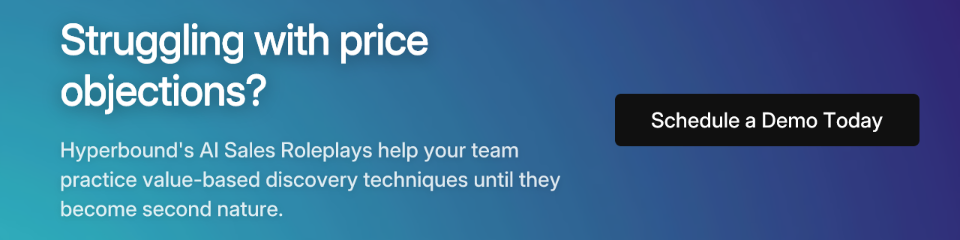 Struggling with price objections?