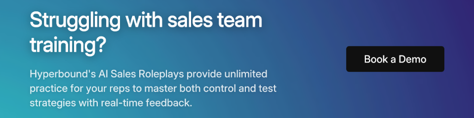 Struggling with sales team training?