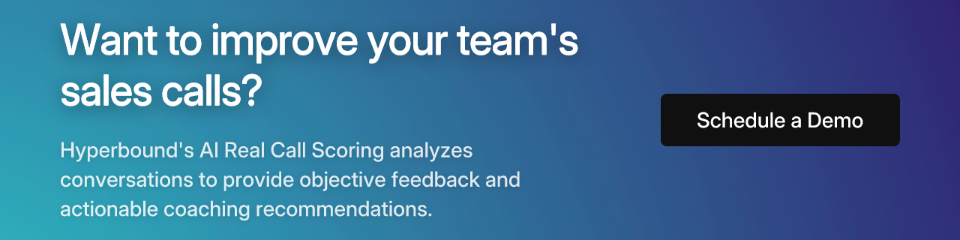 Want to improve your team's sales calls?