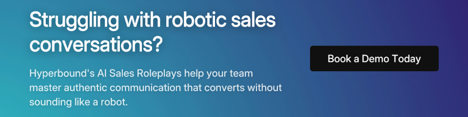 Struggling with robotic sales conversations?