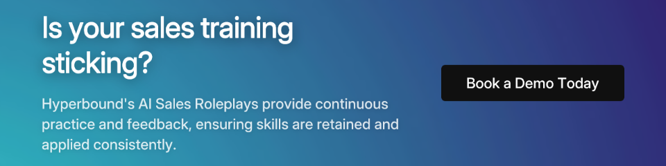 Is your sales training sticking?