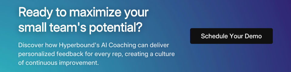 Ready to maximize your small team's potential?