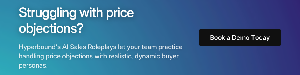 Struggling with price objections?