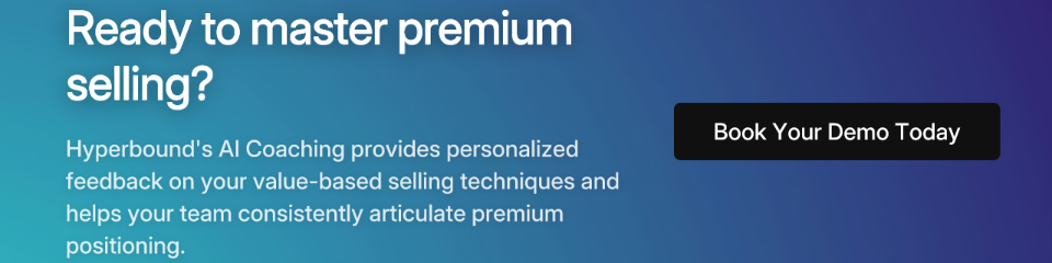 Ready to master premium selling?