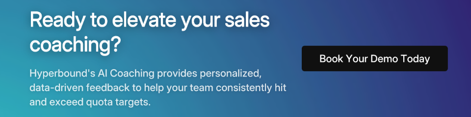 Ready to elevate your sales coaching?