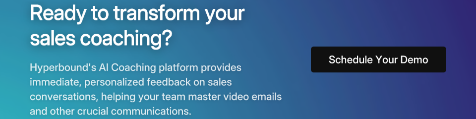 Ready to transform your sales coaching?