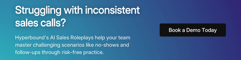 Struggling with inconsistent sales calls?