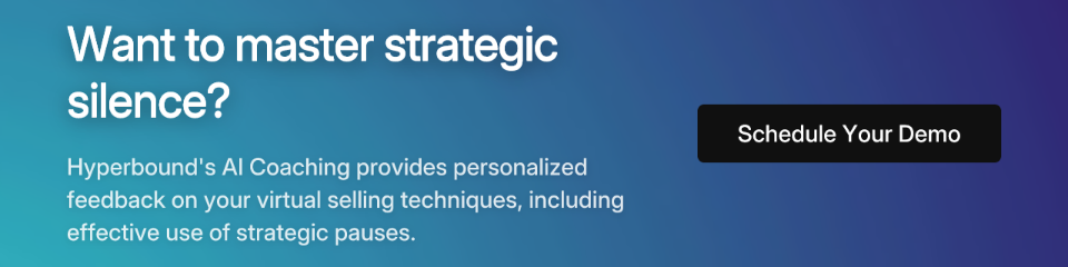Want to master strategic silence?