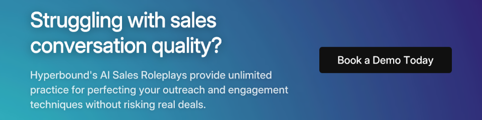 Struggling with sales conversation quality?