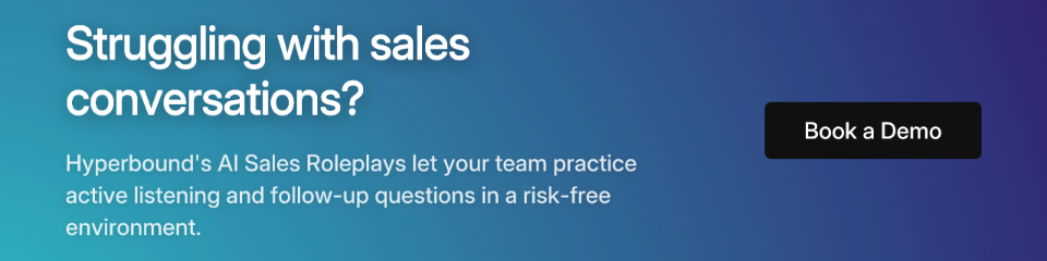 Struggling with sales conversations?