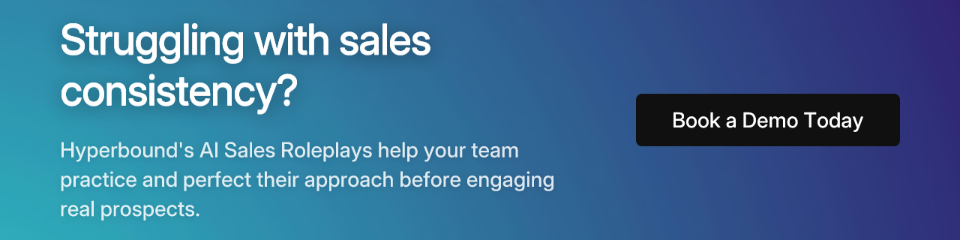 Struggling with sales consistency?