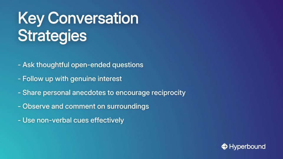Key Conversation Strategies
