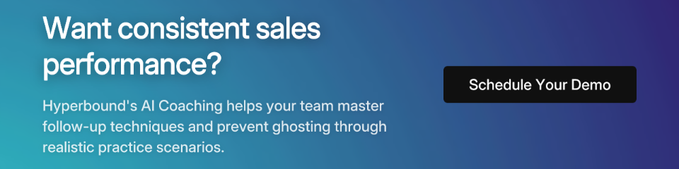 Want consistent sales performance?