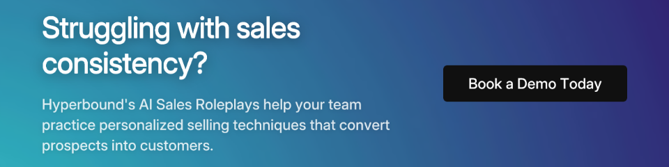 Struggling with sales consistency?