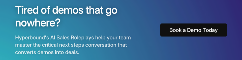 Tired of demos that go nowhere?