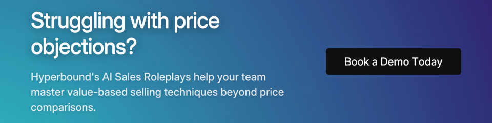 Struggling with price objections?