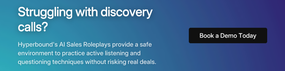 Struggling with discovery calls?