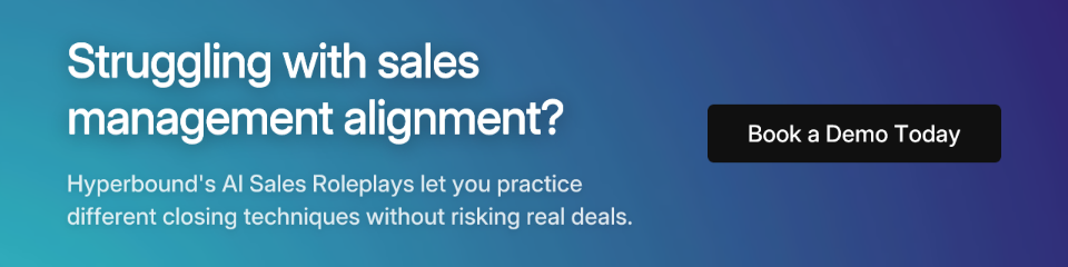 Struggling with sales management alignment?