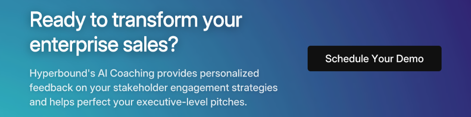 Ready to transform your enterprise sales?