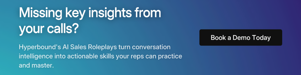 Missing key insights from your calls?