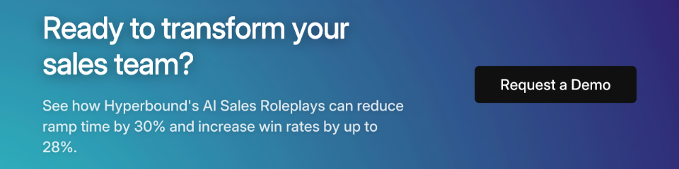 Ready to transform your sales team?