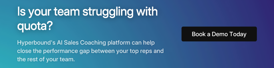 Is your team struggling with quota?